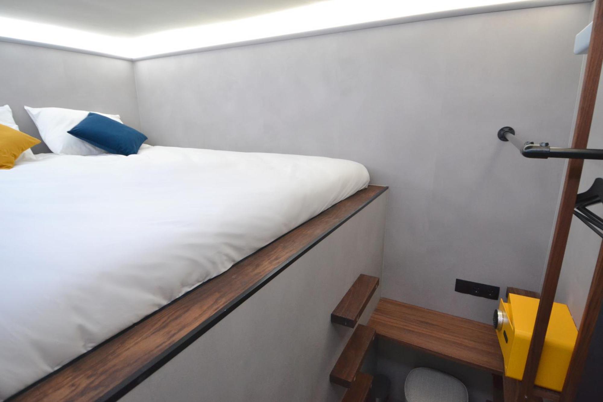 The Hyve Capsule Hotel cápsula Ámsterdam