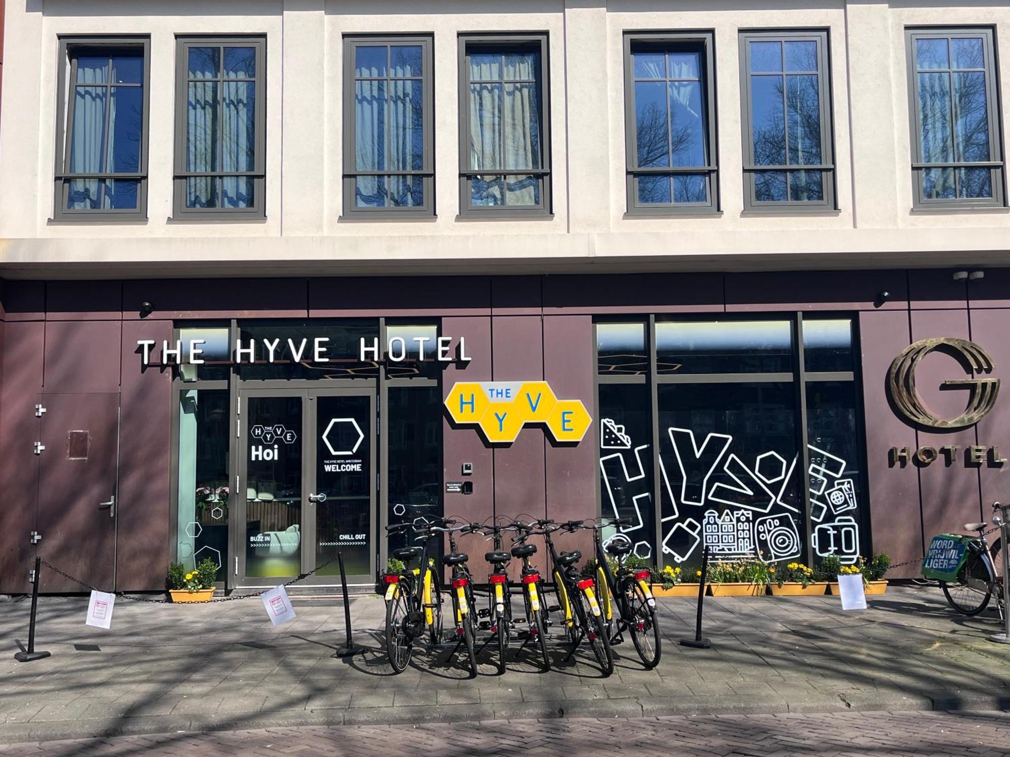 The Hyve Capsule Hotel cápsula Ámsterdam
